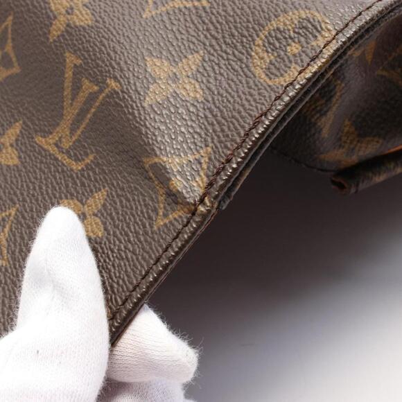 LOUIS VUITTON Brown Monogram Leather Shoulder Bag - Picture 10 of 10